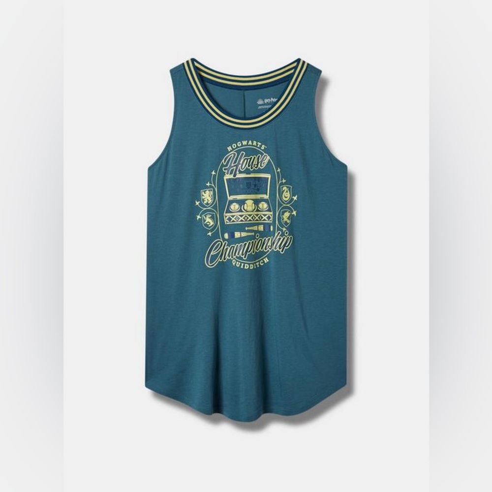 Warner Bros Harry Potter Classic Fit Scoop Neck Tank Top